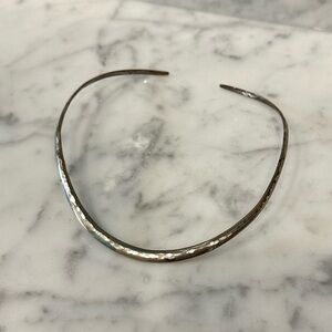 Sterling Silver Collar Necklace